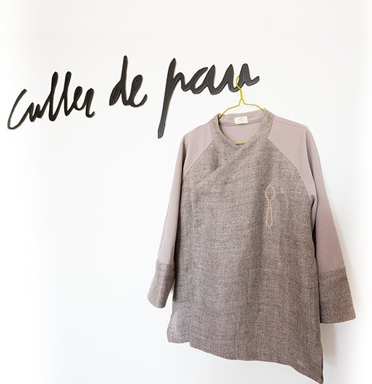 Culler de pau chaquetilla diseño textil Inés Rodríguez Rir & Co