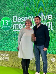 Inés Rodriguez Premio Desenvolvemento Rural categoría Innovación